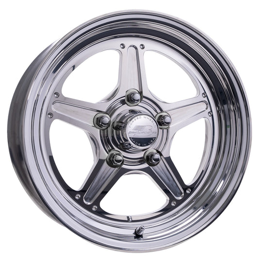 Billet Specialties Wheel - Street Lite - 15 x 3.5 in - 1.750 in Backspace - 5 x 4.75 in Bolt Pattern - Aluminum -