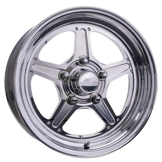 Billet Specialties Wheel - Street Lite - 15 x 4 in - 1.625 in Backspace - 5 x 4.75 in Bolt Pattern - Aluminum -