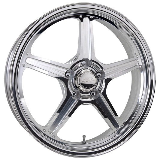 Billet Specialties Wheel - Street Lite - 17 x 4.5 in - 2.000 in Backspace - 5 x 4.75 in Bolt Pattern - Aluminum -