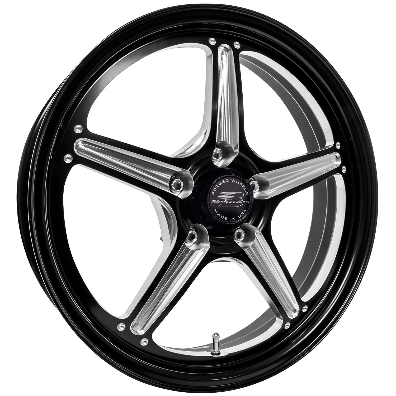 Billet Specialties Wheel - Street Lite - 17 x 4.5 in - 2.000 in Backspace - 5 x 4.50 in Bolt Pattern - Aluminum -