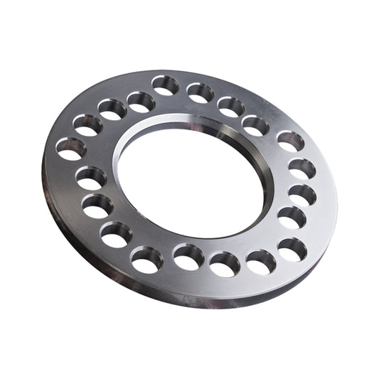 Billet Specialties Wheel Spacer - 5 x 4.25 / 4.50 / 4.75 / 5.00 in Bolt Pattern - 0.25 in Thick - Aluminum - Clear