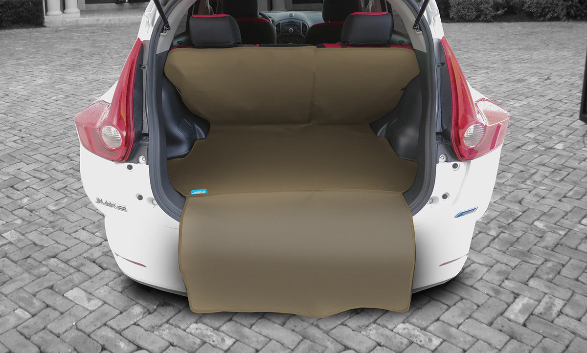 Custom Cargo Liners — Tan with TPU Backing