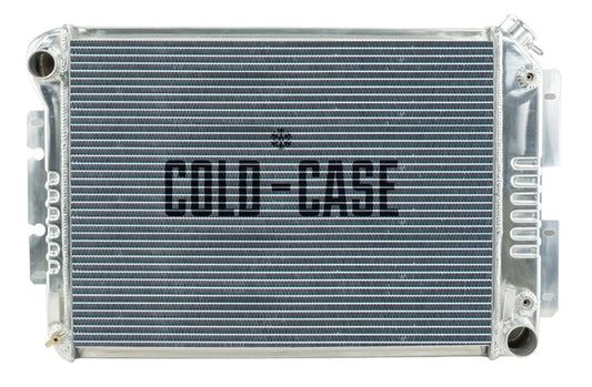 Cold Case Radiators Radiator - 31.25 in W x 18.5 in H x 3 in D - Driver Side Inlet - Passenger Side Outlet - Aluminum