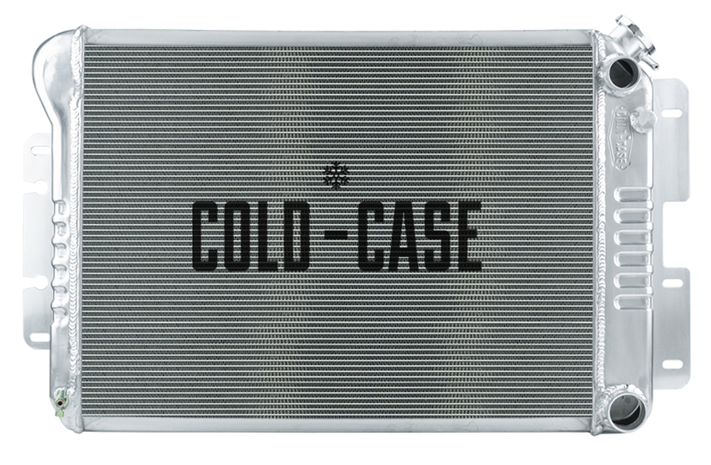 Cold Case Radiators Radiator - 30 in W x 19 in H x 3 in D - Passenger Side Inlet - Passenger Side Outlet - Aluminum -