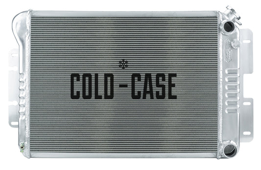 Cold Case Radiators Radiator - 30 in W x 19 in H x 3 in D - Passenger Side Inlet - Passenger Side Outlet - Aluminum -
