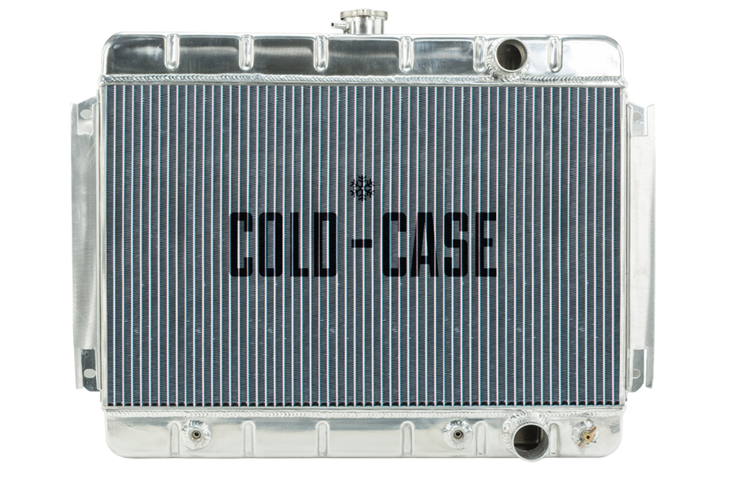 Cold Case Radiators Radiator - 27.75 in W x 20.125 in H x 3 in D - Passenger Side Inlet - Passenger Side Outlet -