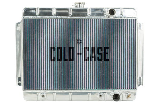 Cold Case Radiators Radiator - 27.75 in W x 20.125 in H x 3 in D - Passenger Side Inlet - Passenger Side Outlet -