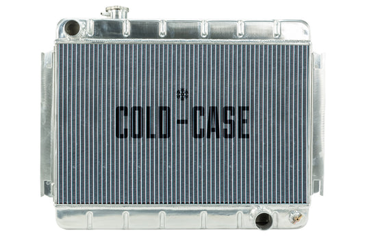 Cold Case Radiators Radiator - 27.75 in W x 20.5 in H x 3 in D - Driver Side Inlet - Passenger Side Outlet - Aluminum