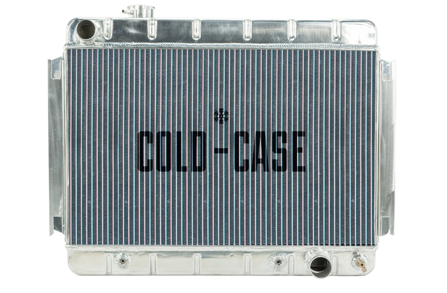 Cold Case Radiators Radiator - 27.75 in W x 20.5 in H x 3 in D - Driver Side Inlet - Passenger Side Outlet - Aluminum