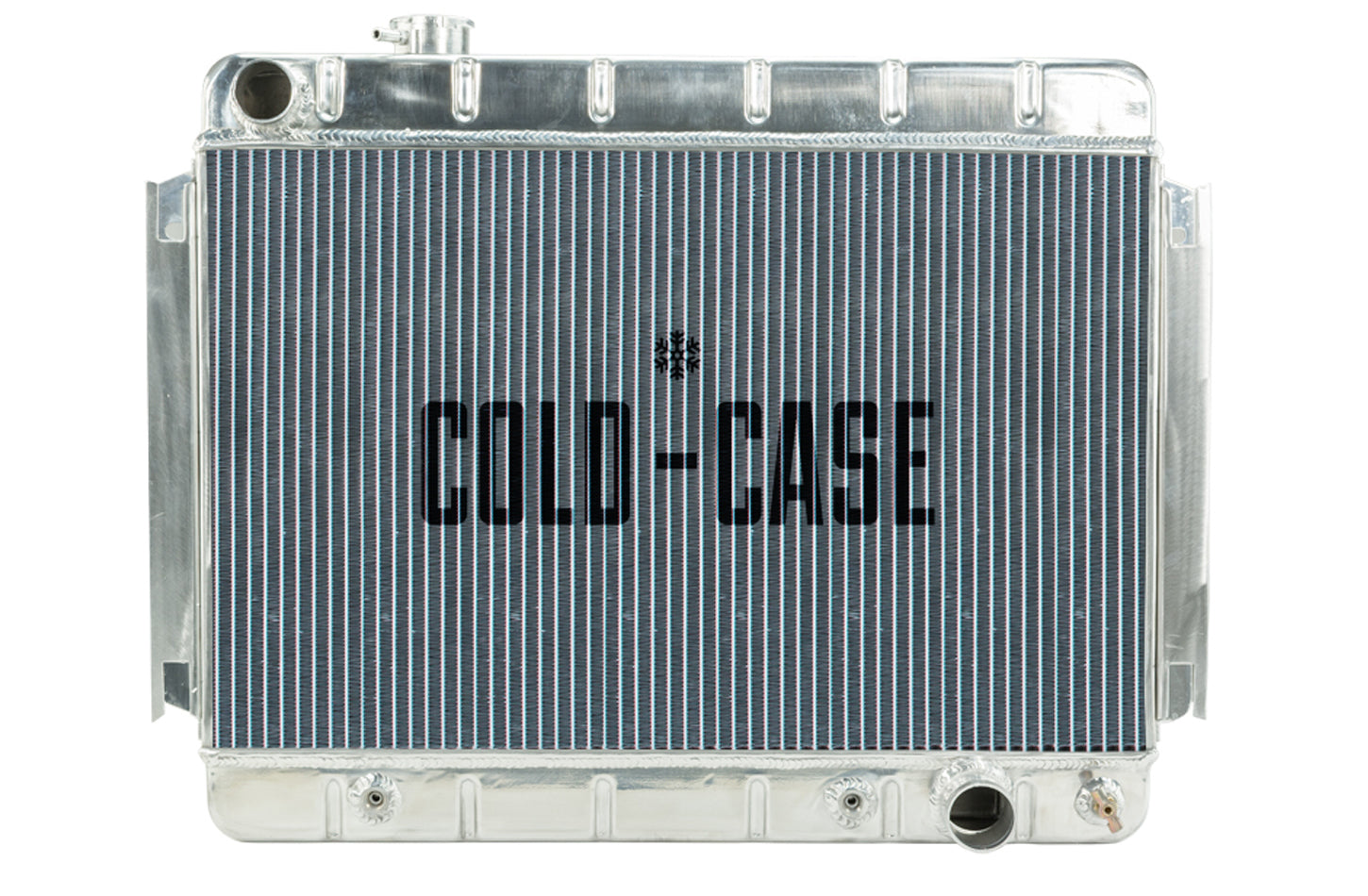 Cold Case Radiators Radiator - 27.75 in W x 20.5 in H x 3 in D - Driver Side Inlet - Passenger Side Outlet - Aluminum