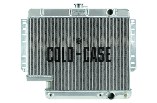 Cold Case Radiators Radiator - 28.75 in W x 23 in H x 3 in D - Passenger Side Inlet - Passenger Side Outlet - Aluminum