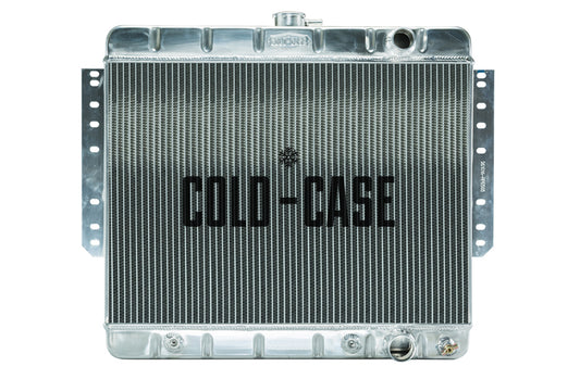 Cold Case Radiators Radiator - 28.75 in W x 23 in H x 3 in D - Passenger Side Inlet - Passenger Side Outlet - Aluminum