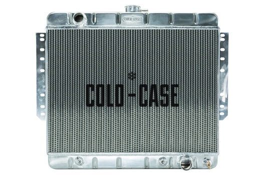Cold Case Radiators Radiator - 28.75 in W x 23.5 in H x 3 in D - Driver Side Inlet - Passenger Side Outlet - Aluminum