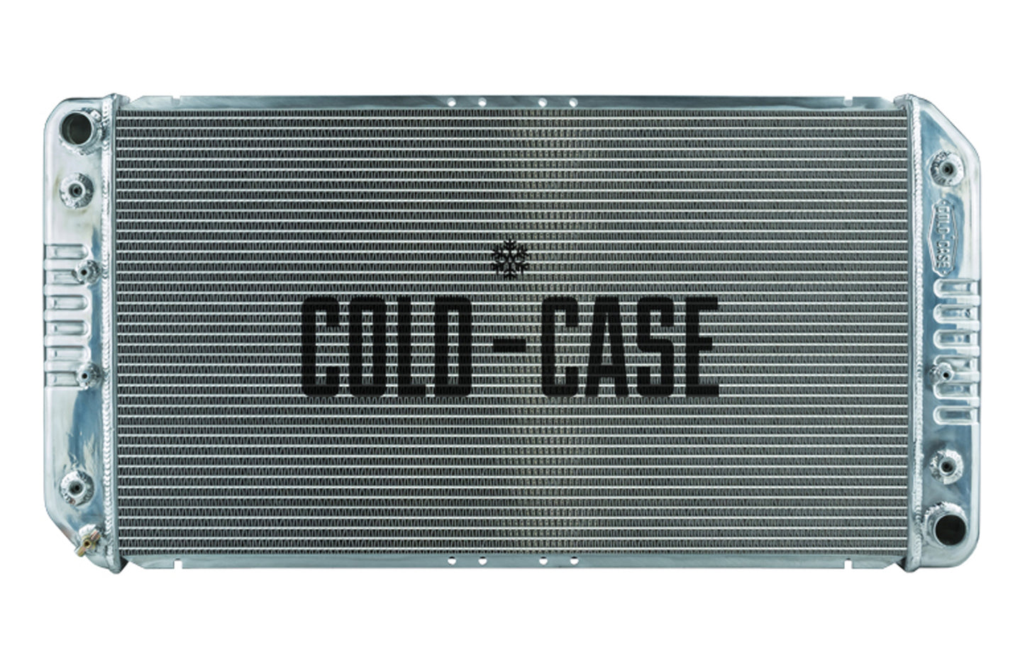 Cold Case Radiators Radiator - 36 in W x 18.5 in H x 3 in D - Driver Side Inlet - Passenger Side Outlet - Aluminum -