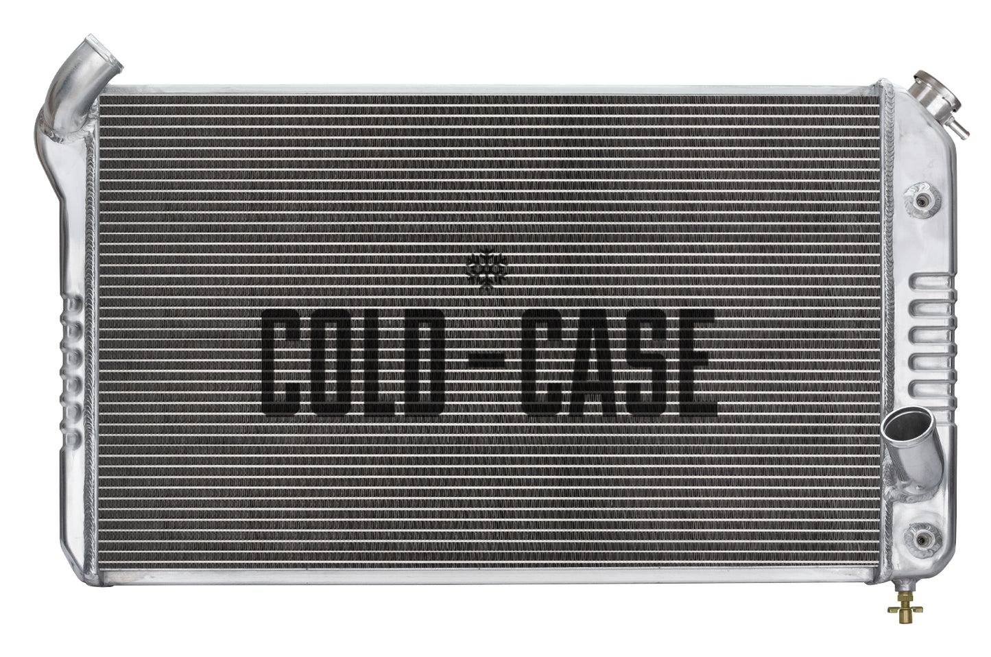 Cold Case Radiators Radiator - 31.75 in W x 19.5 in H x 3 in D - Driver Side Inlet - Passenger Side Outlet - Aluminum