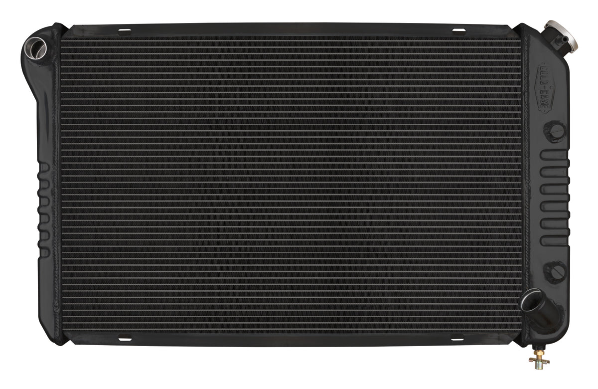 Cold Case Radiators Radiator - 32 in W x 18.5 in H x 3 in D - Driver Side Inlet - Passenger Side Outlet - Aluminum -