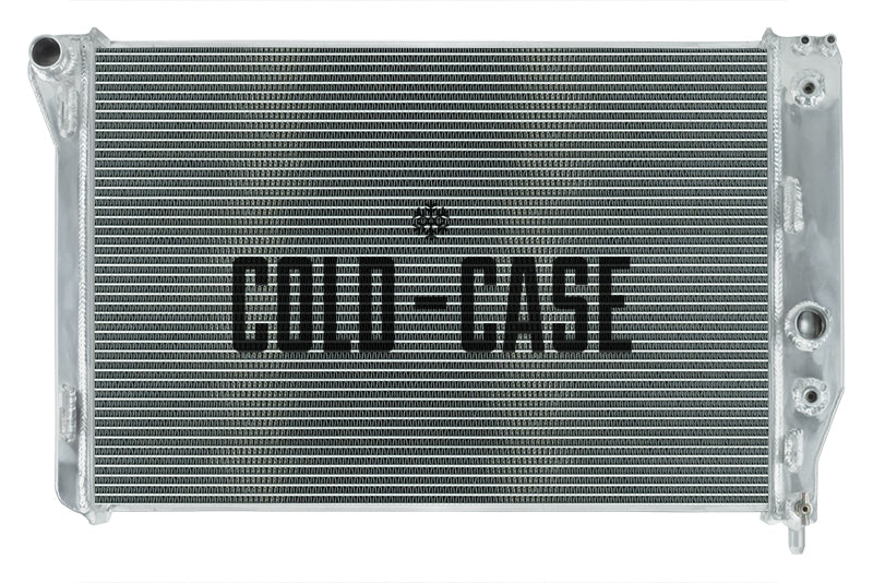 Cold Case Radiators Radiator - 30 in W x 18.7 in H x 2.5 in D - Driver Side Inlet - Passenger Side Outlet - Aluminum -