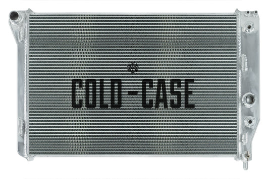 Cold Case Radiators Radiator - 30 in W x 18.7 in H x 2.5 in D - Driver Side Inlet - Passenger Side Outlet - Aluminum -