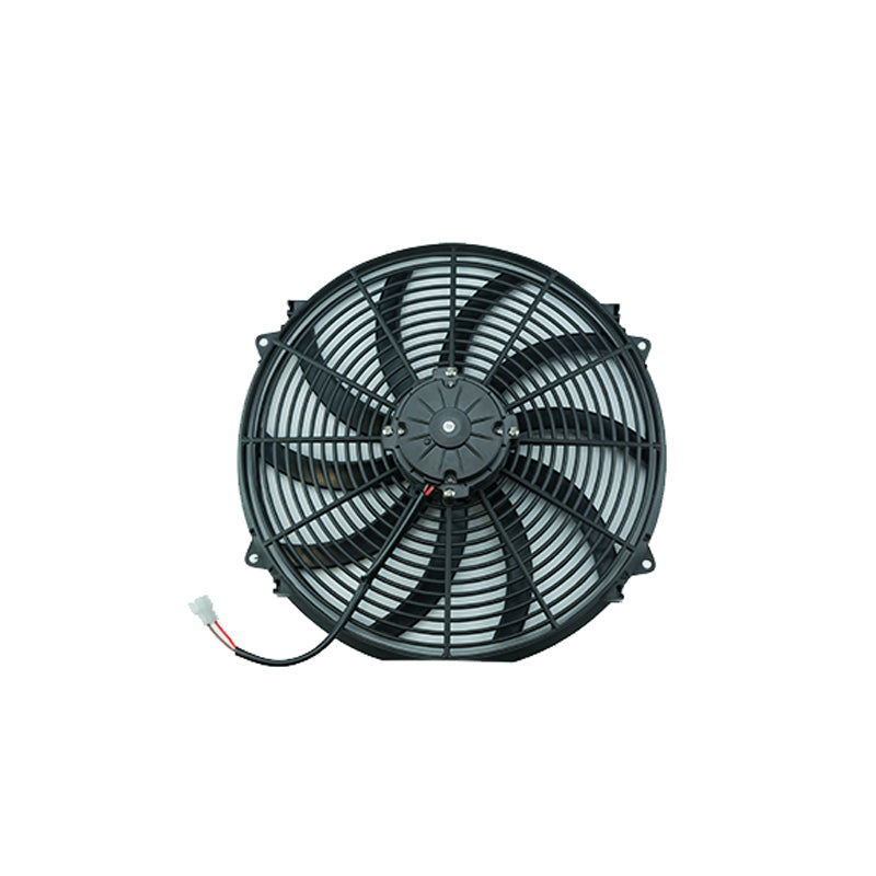 Cold Case Radiators Electric Cooling Fan - 12 in Fan - Push / Pull - 1400 CFM - 12V - Curve Blade - 14 x 13 in - 3 in