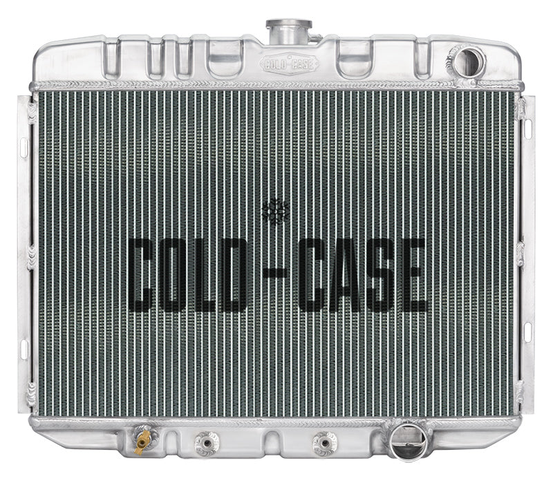 Cold Case Radiators Radiator - 25.5 in W x 21.5 in H x 3 in D - Passenger Side Inlet - Passenger Side Outlet -