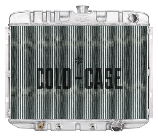 Cold Case Radiators Radiator - 25.5 in W x 21.5 in H x 3 in D - Passenger Side Inlet - Passenger Side Outlet -