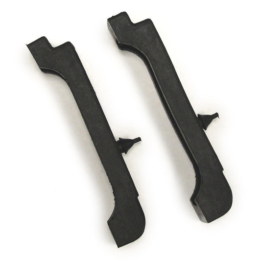 Cold Case Radiators Radiator Insulator - Rubber - Black - 1968-1981 Chevy Cold Case Radiator - Pair