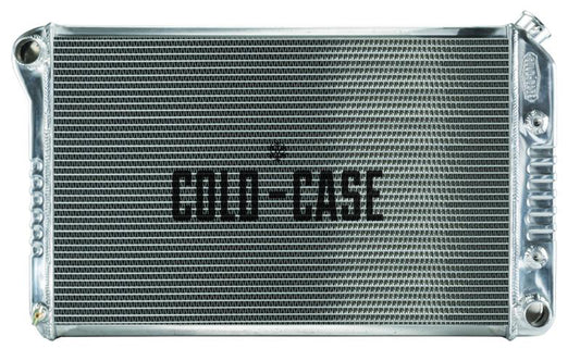 Cold Case Radiators Radiator - 31.5 in W x 18.500 in H x 3 in D - Driver Side Inlet - Passenger Side Outlet - Aluminum