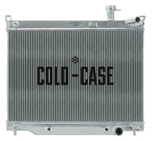 Cold Case Radiators Radiator - 27.5 in W x 23 in H x 3 in D - Passenger Side Inlet - Passenger Side Outlet - Aluminum