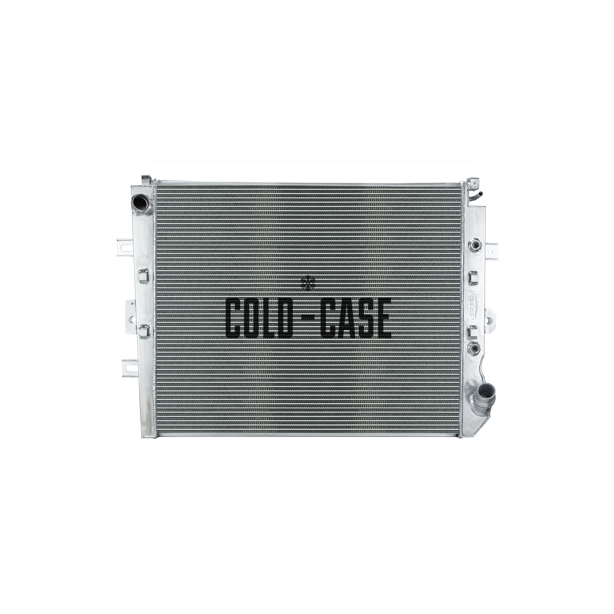 Cold Case Radiators Radiator - 41 in W x 28.5 in H x 2.75 in D - Driver Side Inlet - Passenger Side Outlet - Aluminum