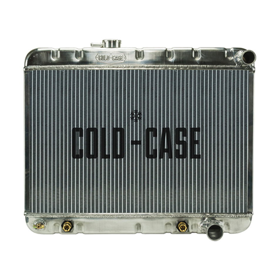 Cold Case Radiators Radiator - 25.75 in W x 20.125 in H x 3 in D - Passenger Side Inlet - Passenger Side Outlet -