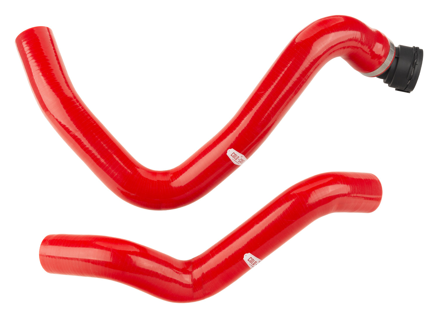 Cold Case Radiators Radiator Hose Kit - Upper / Lower - Silicone - Red - Ford Coyote - Ford Mustang 1979-93 / 2011-14