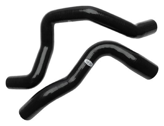 Cold Case Radiators Hose Kit - 2 Hose Set - Silicone - Black - Small Block Chevy - GM F-Body 1982-92 - Kit