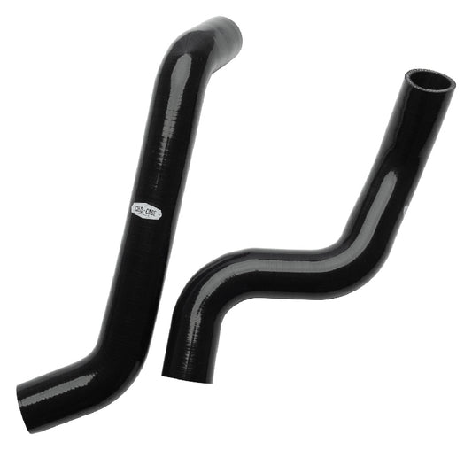 Cold Case Radiators Hose Kit - 2 Hose Set - Silicone - Black - 3.8L Jeep V6 - Jeep Wrangler JK 2007-11 - Kit