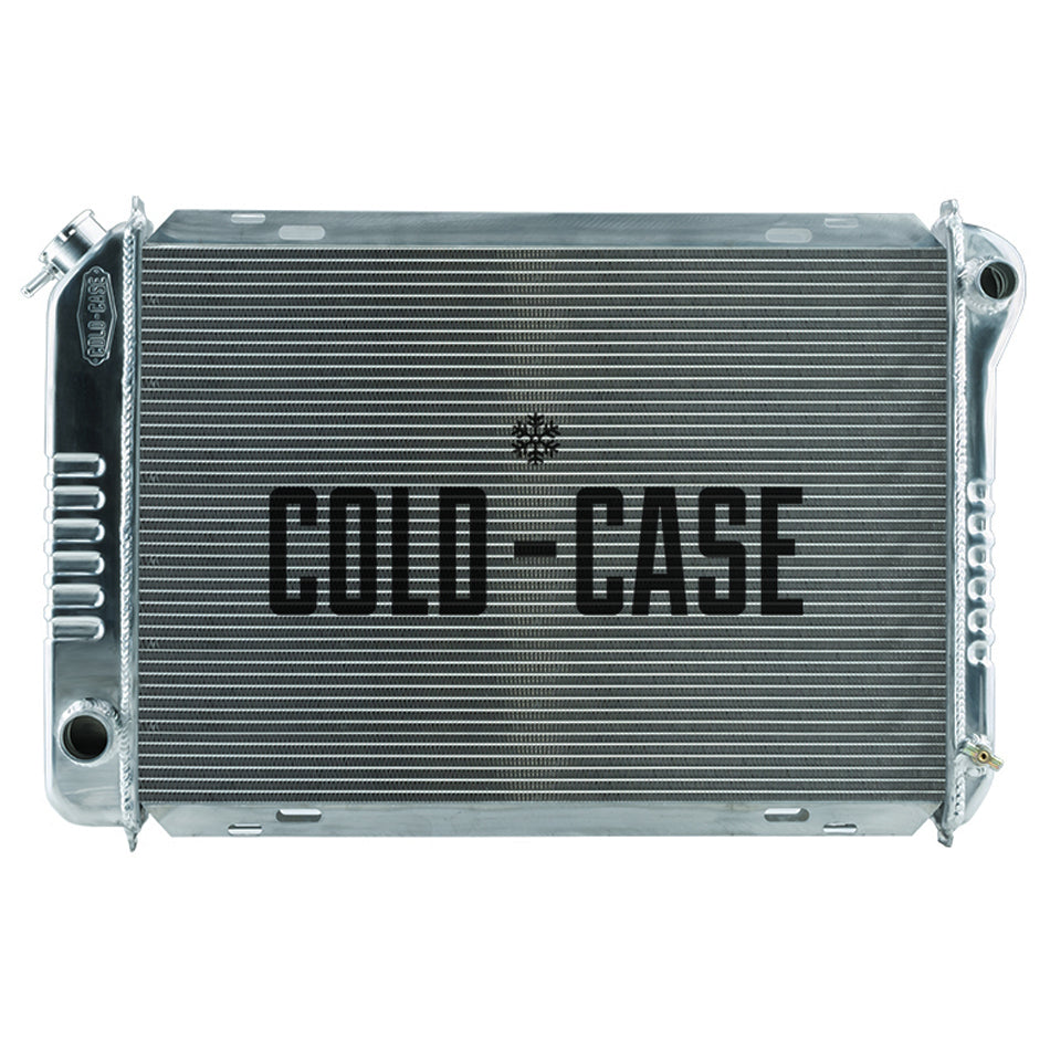 Cold Case Radiators Radiator - 30.175 in W x 19.7 in H x 3 in D - Passenger Side Inlet - Driver Side Outlet - Aluminum