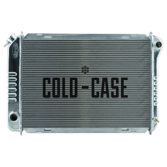 Cold Case Radiators Radiator - 30.175 in W x 19.7 in H x 3 in D - Passenger Side Inlet - Driver Side Outlet - Aluminum