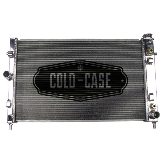Cold Case Radiators Radiator - 31 in W x 21 in H x 1.75 in D - Driver Side Inlet - Passenger Side Outlet - Aluminum -