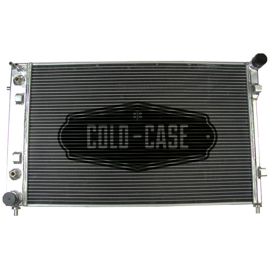 Cold Case Radiators Radiator - 31 in W x 18 in H x 1.75 in D - Passenger Side Inlet - Driver Side Outlet - Aluminum -