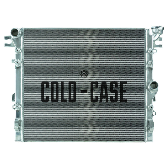 Cold Case Radiators Radiator - 28.75 in W x 21.65 in H x 3 in D - Driver Side Inlet - Passenger Side Outlet - Aluminum