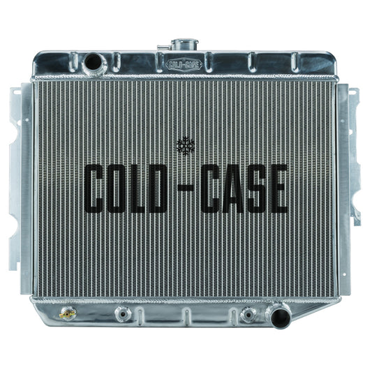 Cold Case Radiators Radiator - 29 in W x 23 in H x 3 in D - Driver Side Inlet - Passenger Side Outlet - Aluminum -