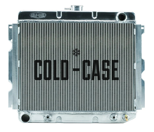 Cold Case Radiators Radiator - 25.5 in W x 21.37 in H x 3 in D - Passenger Side Inlet - Driver Side Outlet - Aluminum