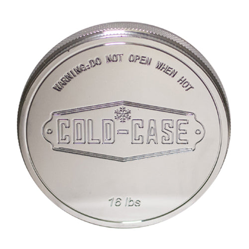 Cold Case Radiators Radiator Cap Cover - Press Fit - Aluminum - Polished - Cold Case Radiator Caps - Each