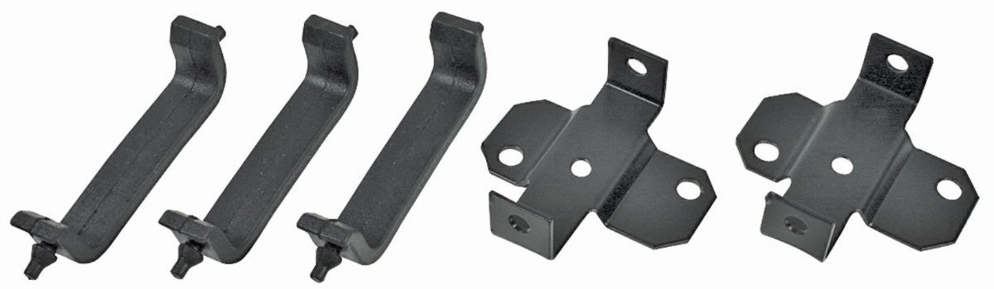 Cold Case Radiators Radiator Mount Kit - 2 Bolt-On Lower Brackets - Insulators - Steel - Pontiac GTO 1964-1967 - Kit