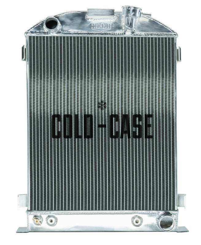 Cold Case Radiators Radiator - Highboy - 19.75 in W x 27 in H x 3 in D - Driver Side Inlet - Passenger Side Outlet -