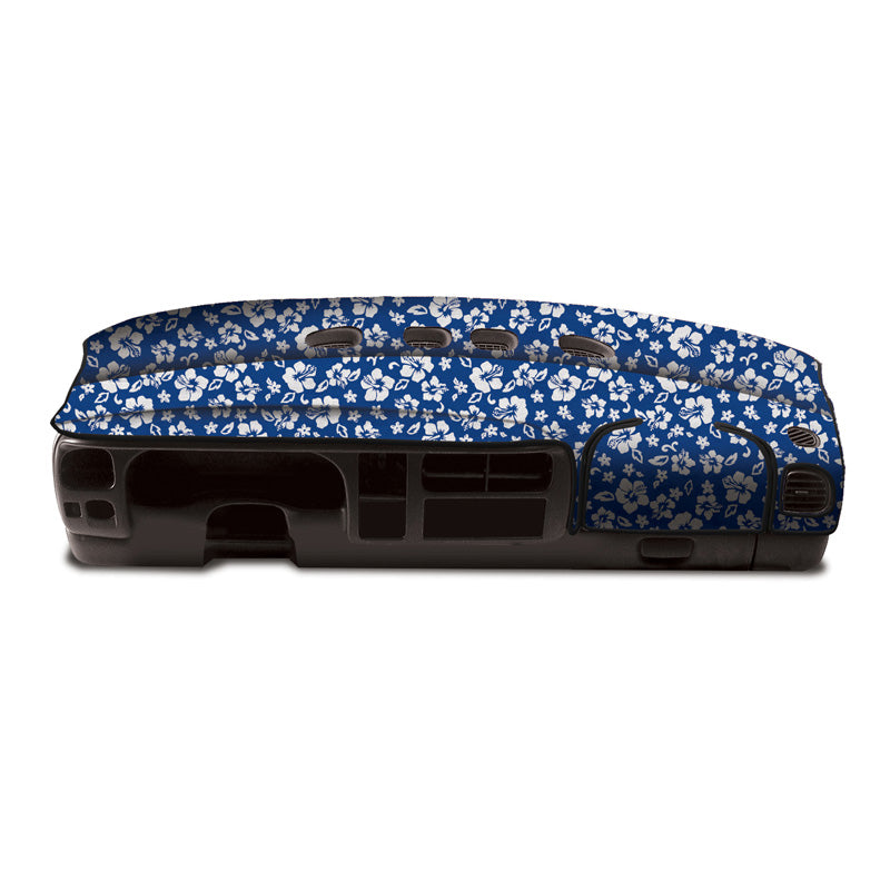 Custom Dash Cover Designer Print Velour — Blue