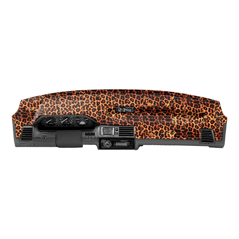 Custom Dash Cover Designer Print Velour — Velour Cheetah