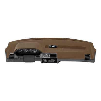 Custom Dash Cover Velour — Brown
