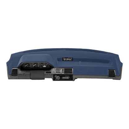 Custom Dash Cover Velour — Blue