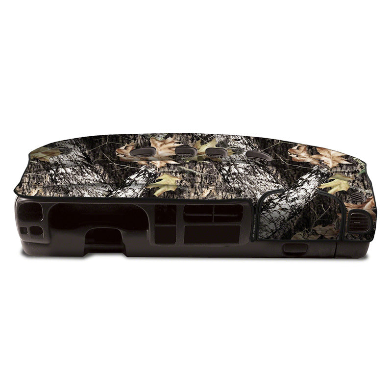 Custom Dash Cover Designer Print Velour — Velour Mossy Oak Break up