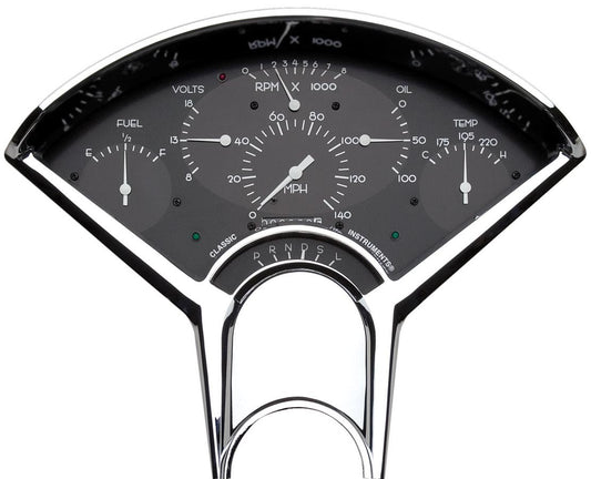 Classic Instruments Gauge Kit - Bel Era - Analog - Fuel Level / Oil Pressure / Speedometer / Tachometer / Voltmeter /