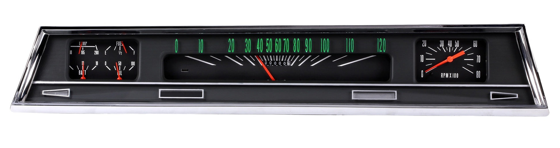 Classic Instruments Gauge Kit - Chevelle Package - Analog - Fuel Level / Oil Pressure / Speedometer / Voltmeter /